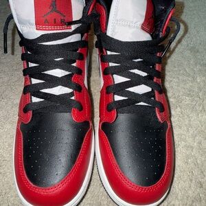 Jordan 1 Black and White Sneakers